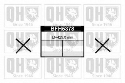 QUINTON HAZELL bfh5378 -  Тормозной шланг